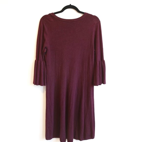 RW&Co Large Women's Maroon Dress - Picture 1 of 4